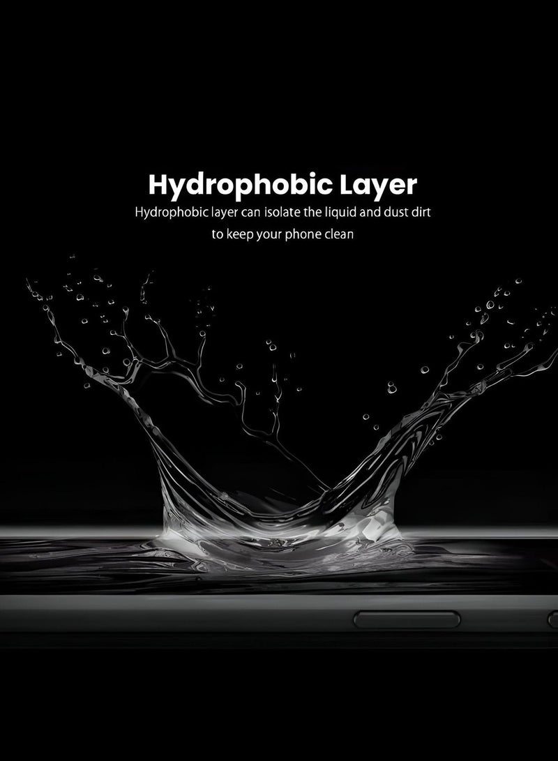 Wtech Nothing Phone (3a) 5G / 3a Pro 2025 Premium E2E Series Privacy Full Glue Full Cover Tempered Glass Screen Protector (MSGECP) - Clear/Black - Image 5